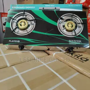 Magnificently Unique 2 Burner Glass Top Gas Stove From Flamino