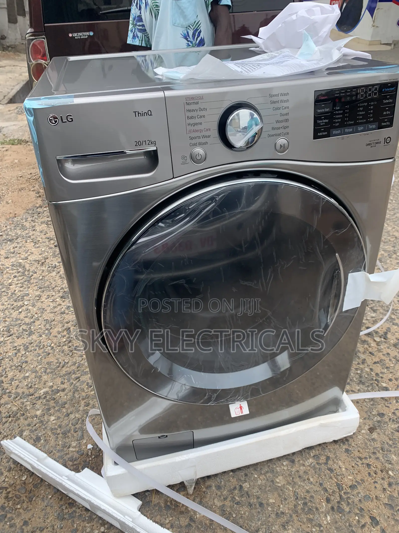 Massive Pearl 20kg Washer Dryer Frontload Washing Machine