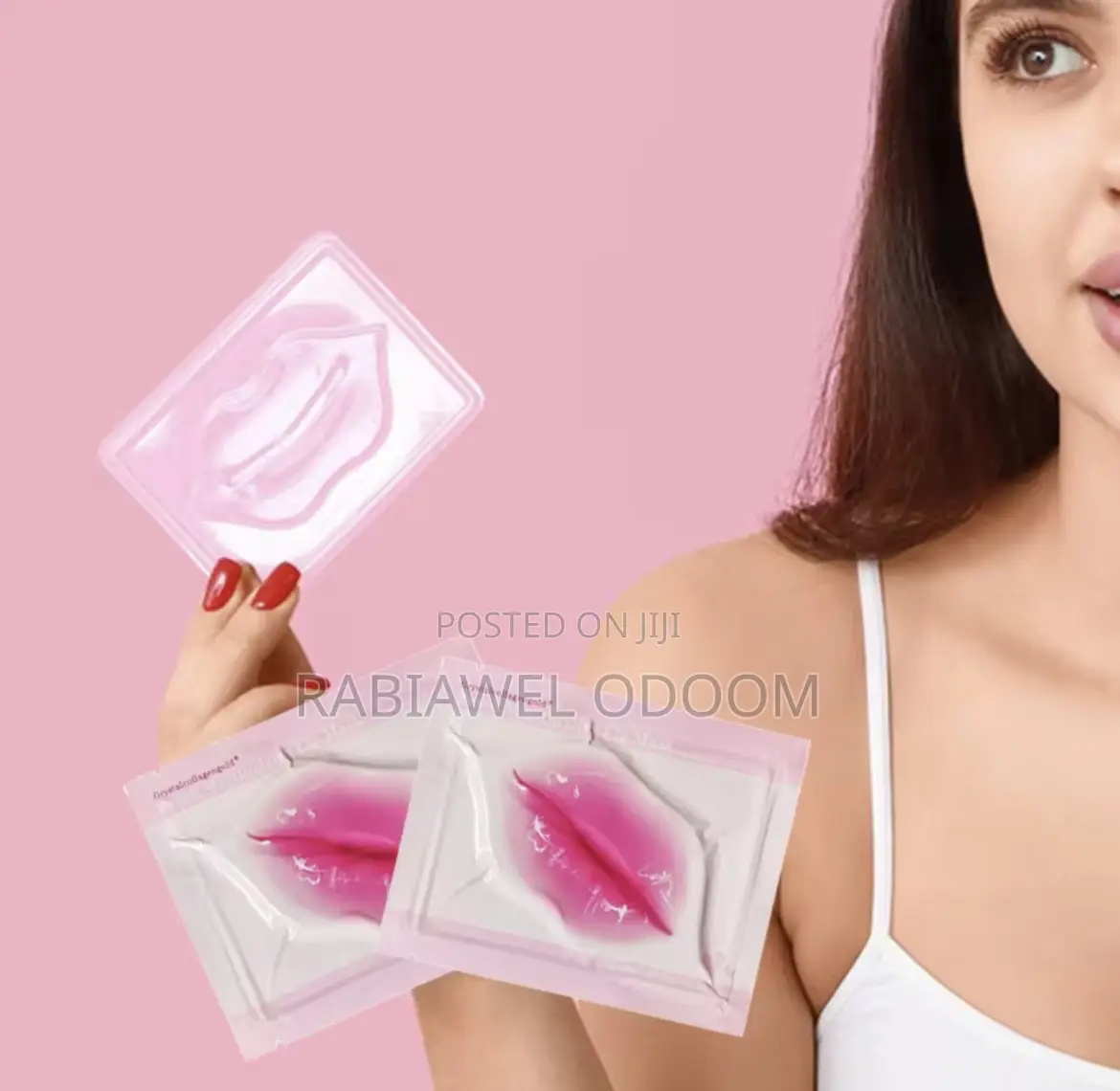 Hydrogel Collagen Peach Lip Mask For Dry Chapped Lips