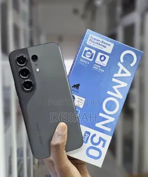 New Tecno Camon 50 Pro 256 GB Black