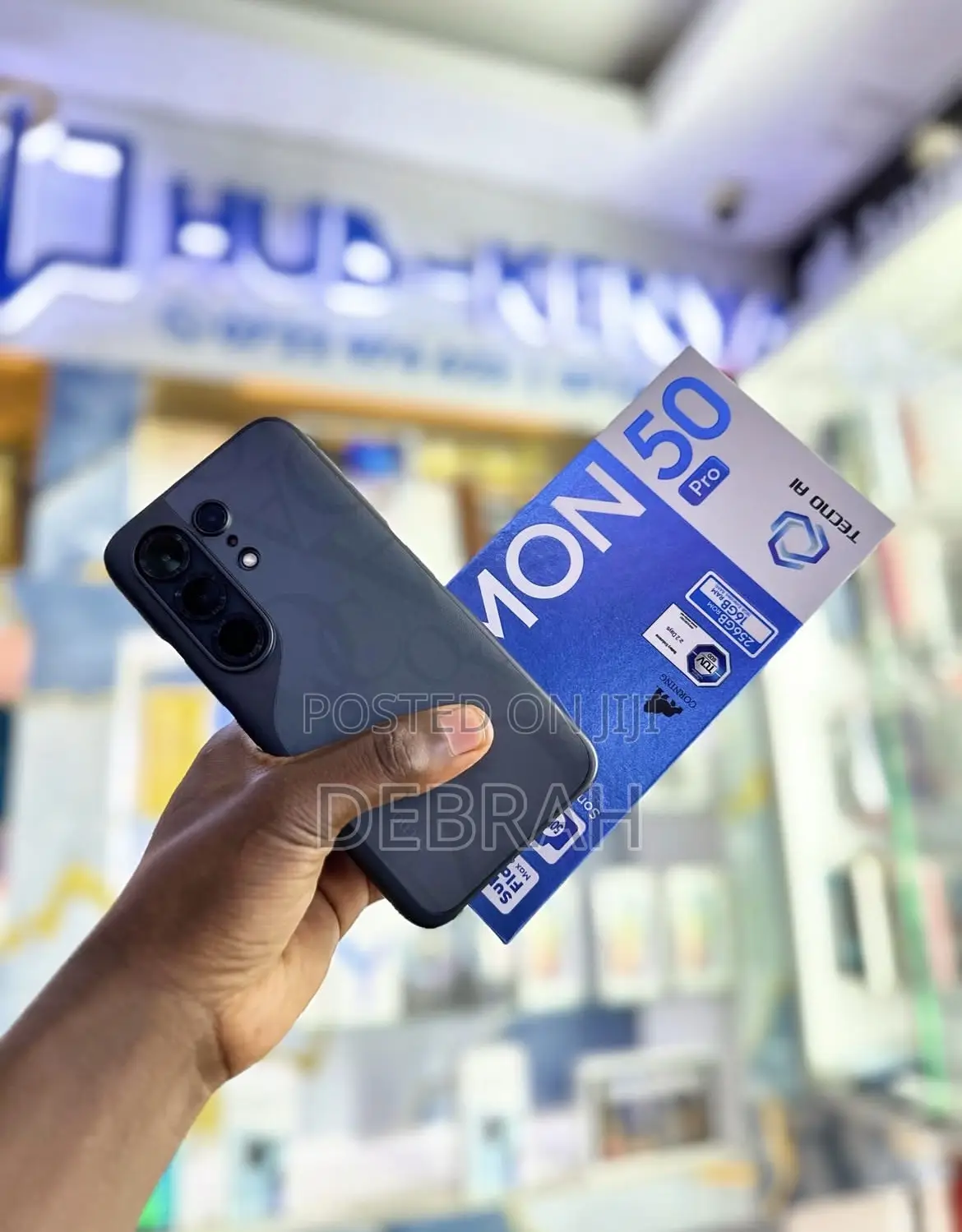 New Tecno Camon 50 Pro 256 GB Black