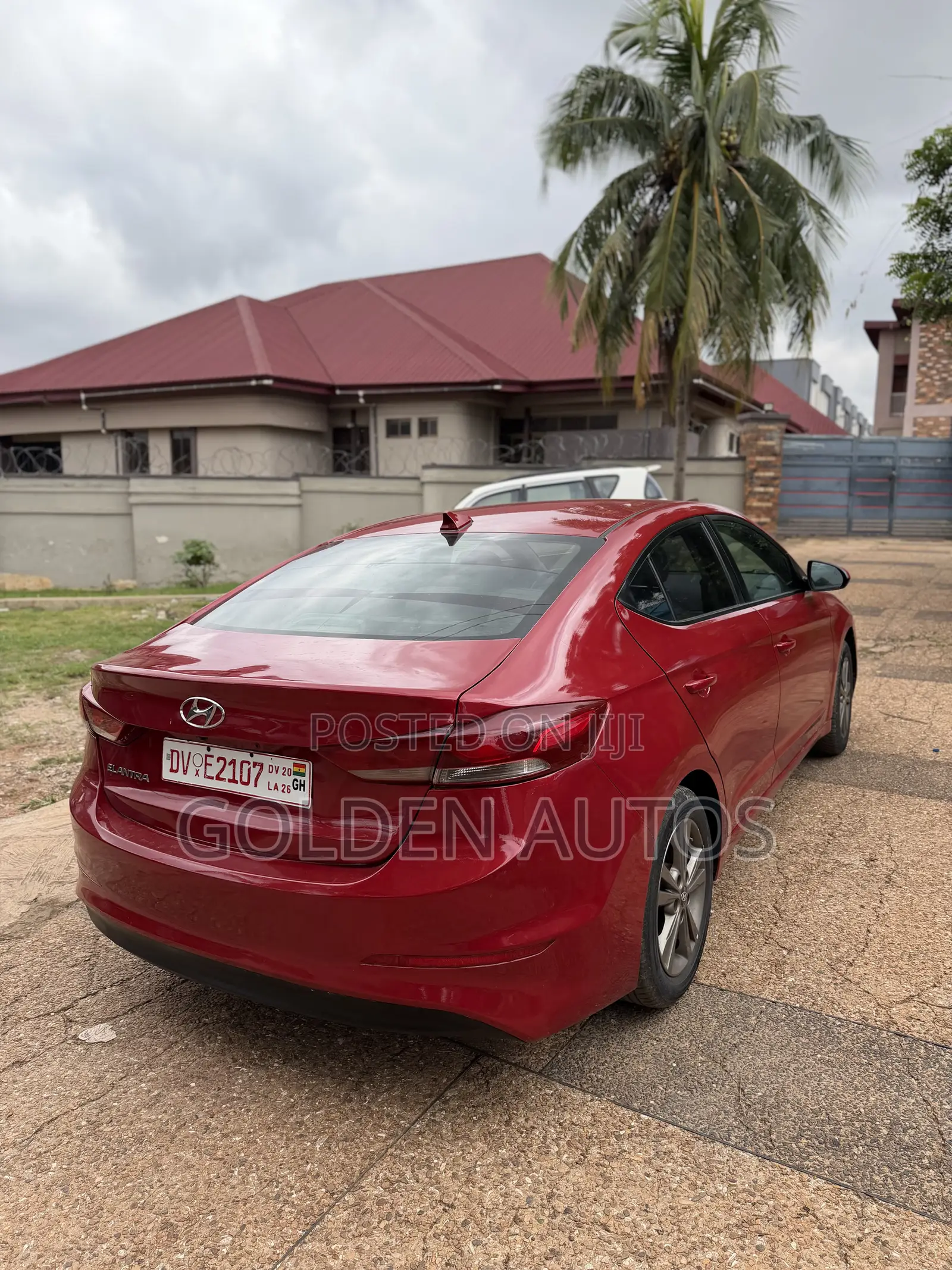 Hyundai Elantra Sport 2018 Red