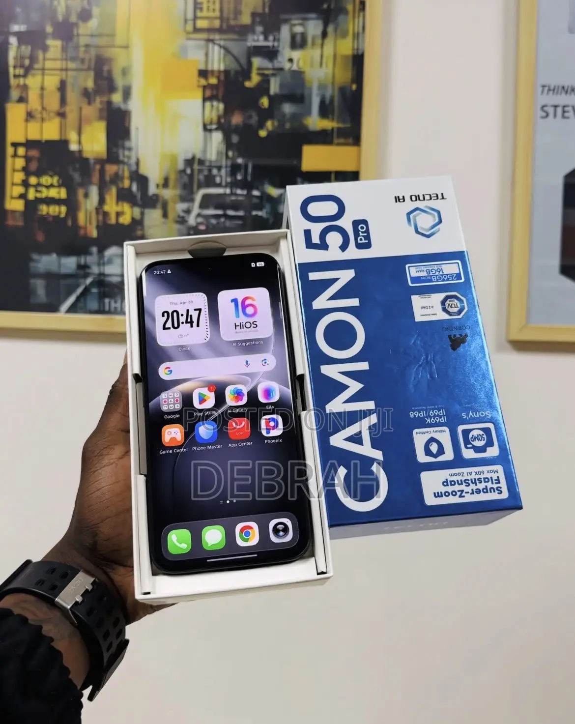 New Tecno Camon 50 Pro 256 GB Gray