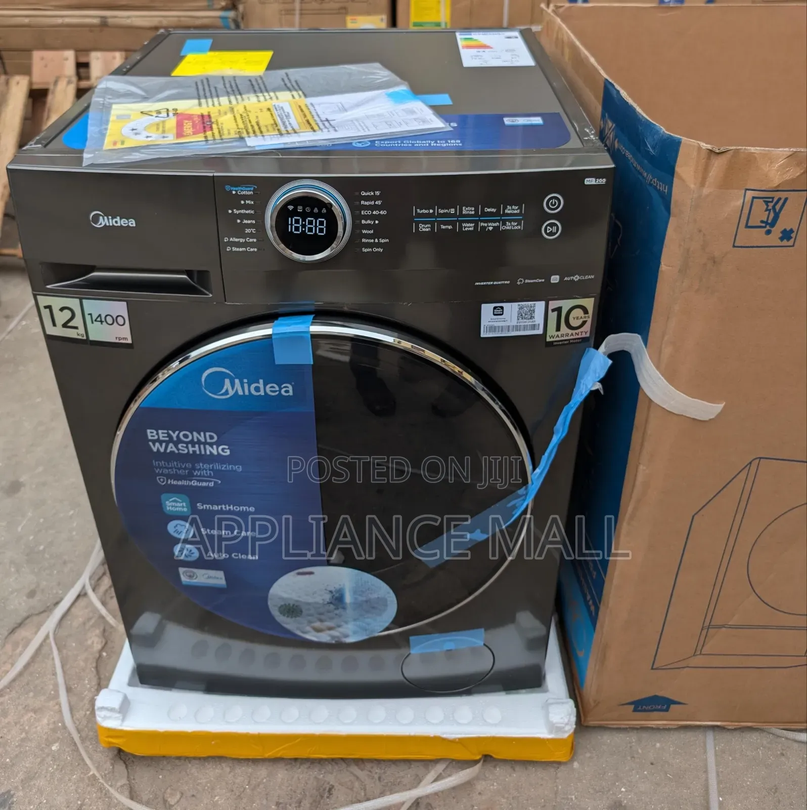 Midea Washing Machine 12kg Front Load