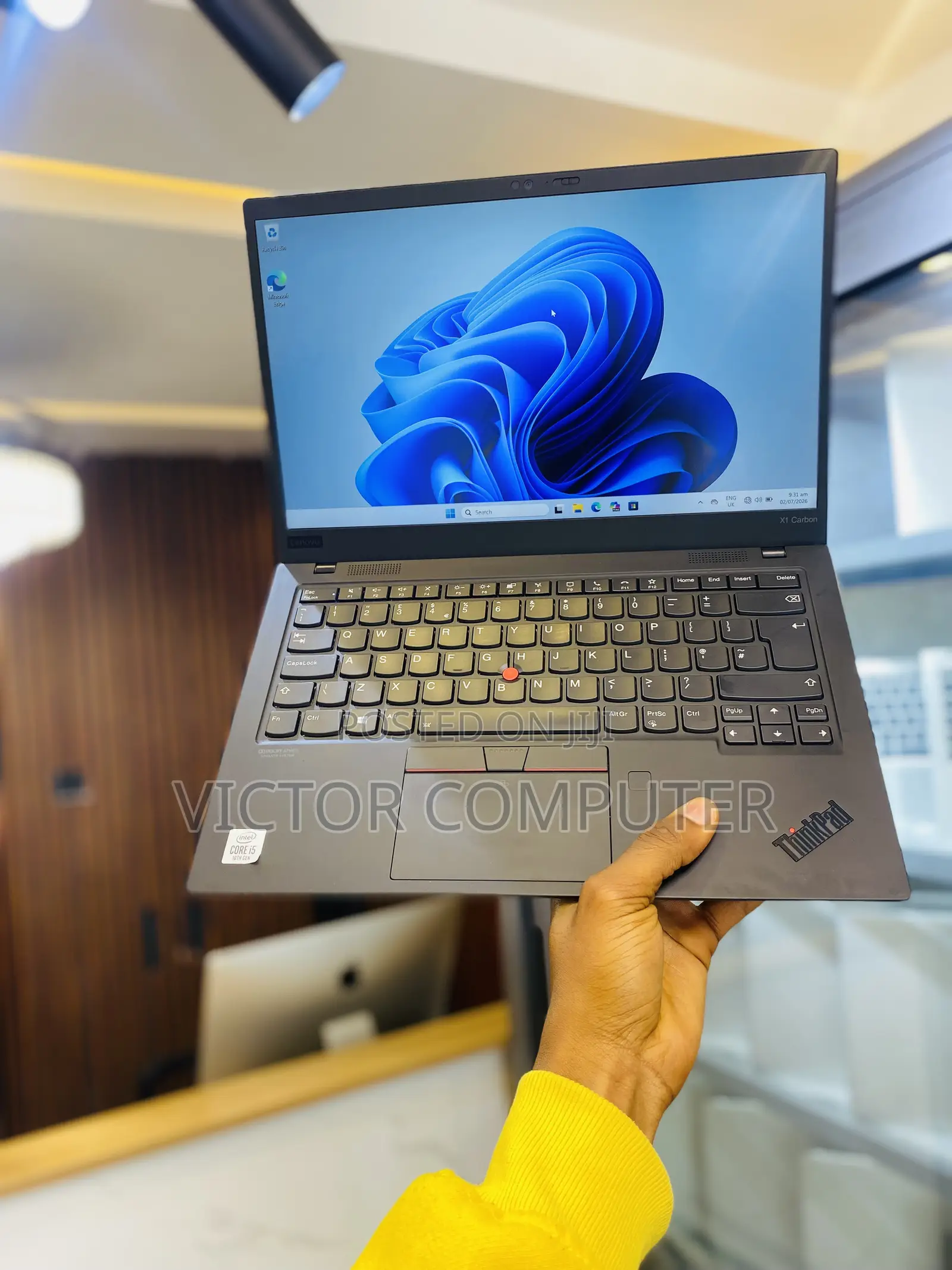Laptop Lenovo ThinkPad X1 Carbon 8GB Intel Core i5 SSD 256GB