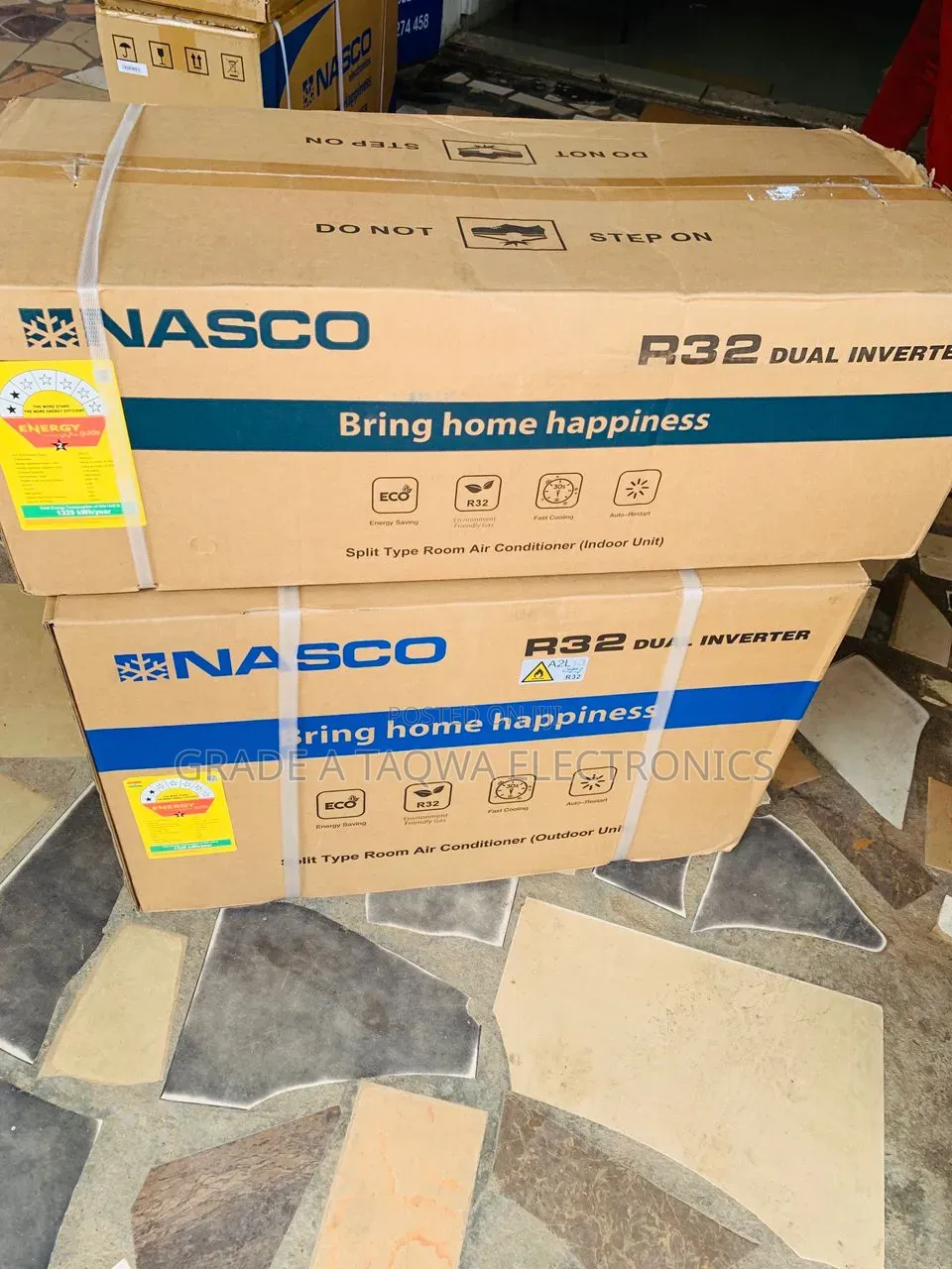 New Nasco 1.5hp Inverter Air Condition
