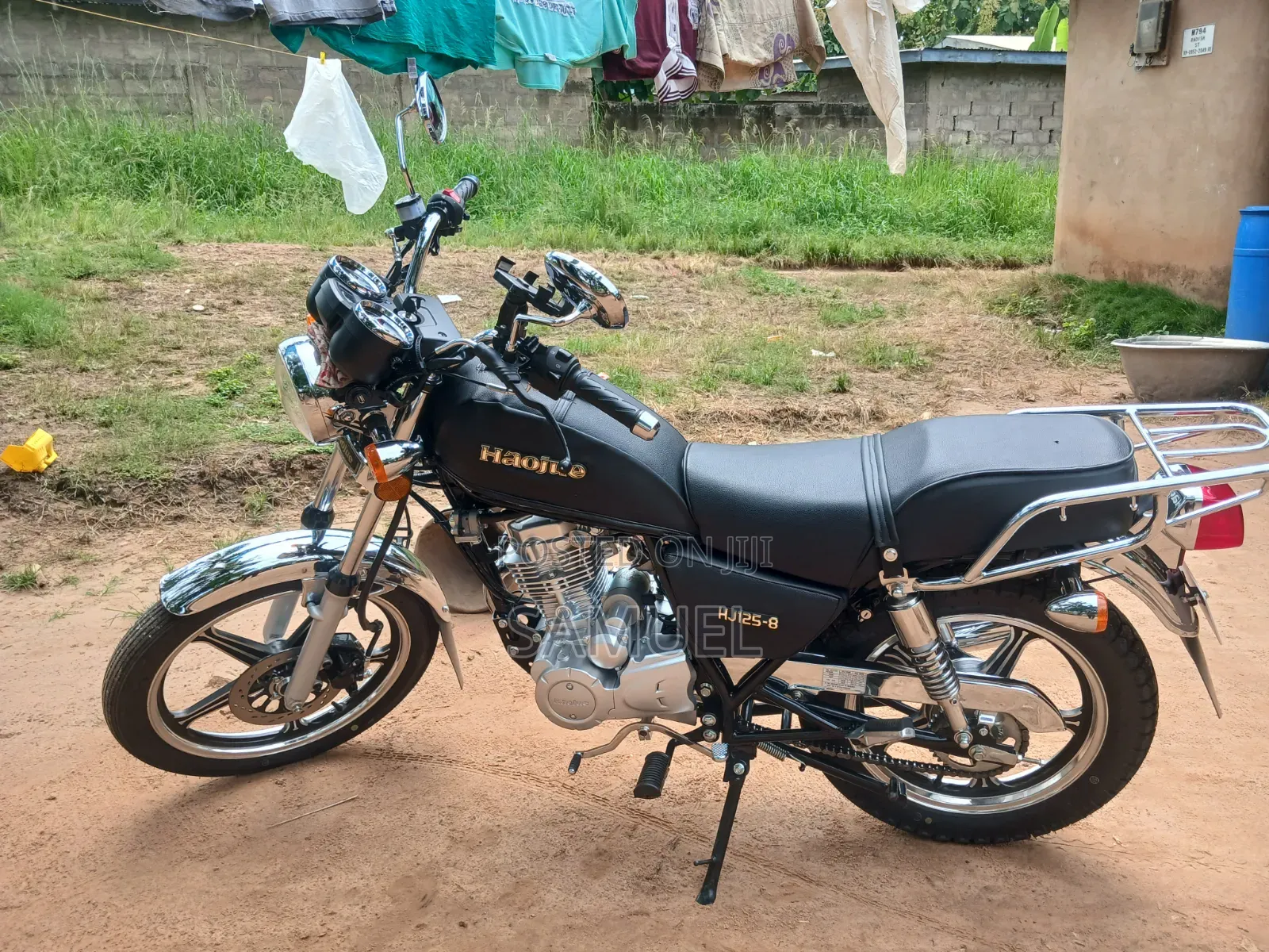 New Haojue HJ125-8K 2026 Black