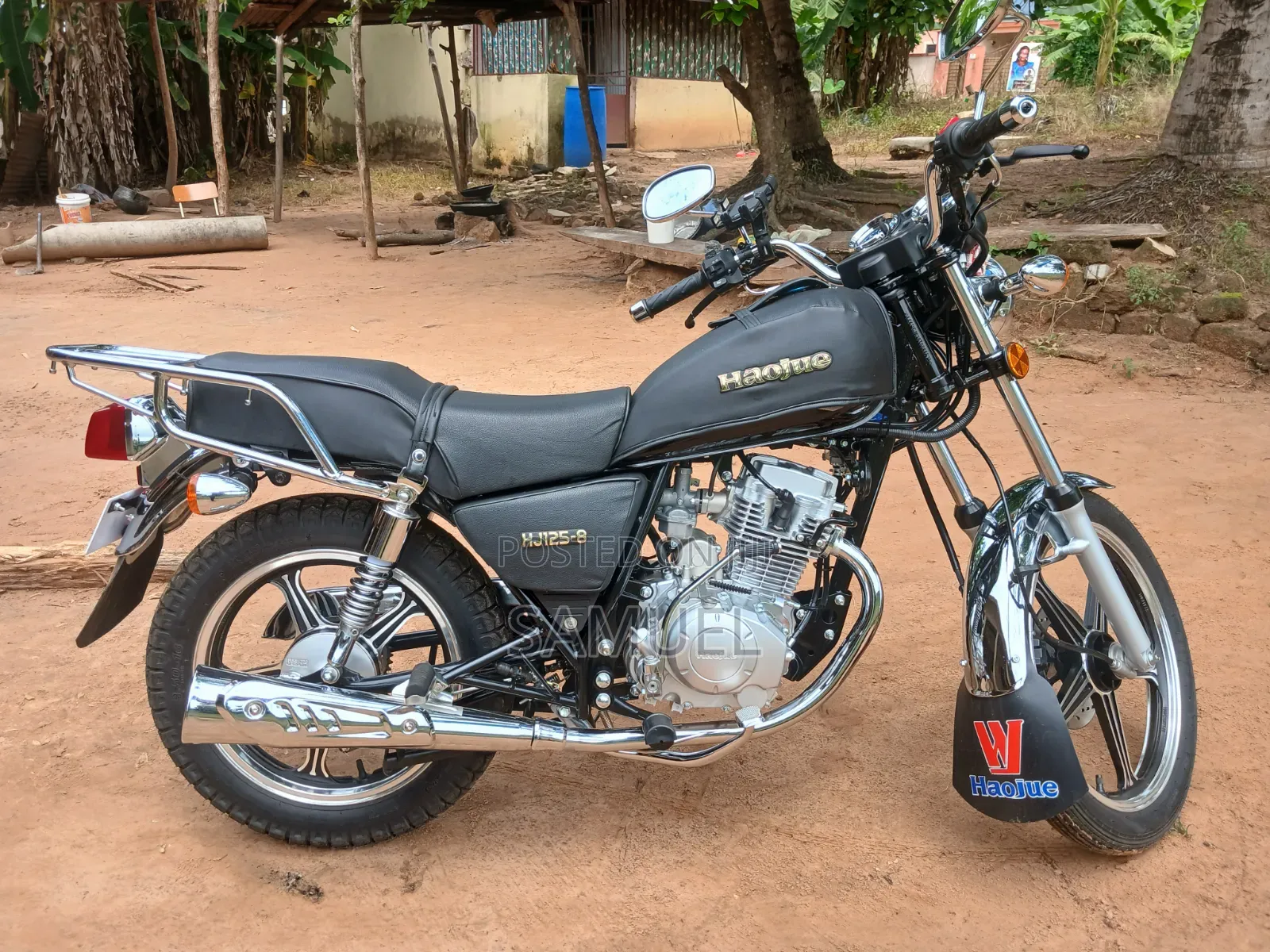 New Haojue HJ125-8K 2026 Black