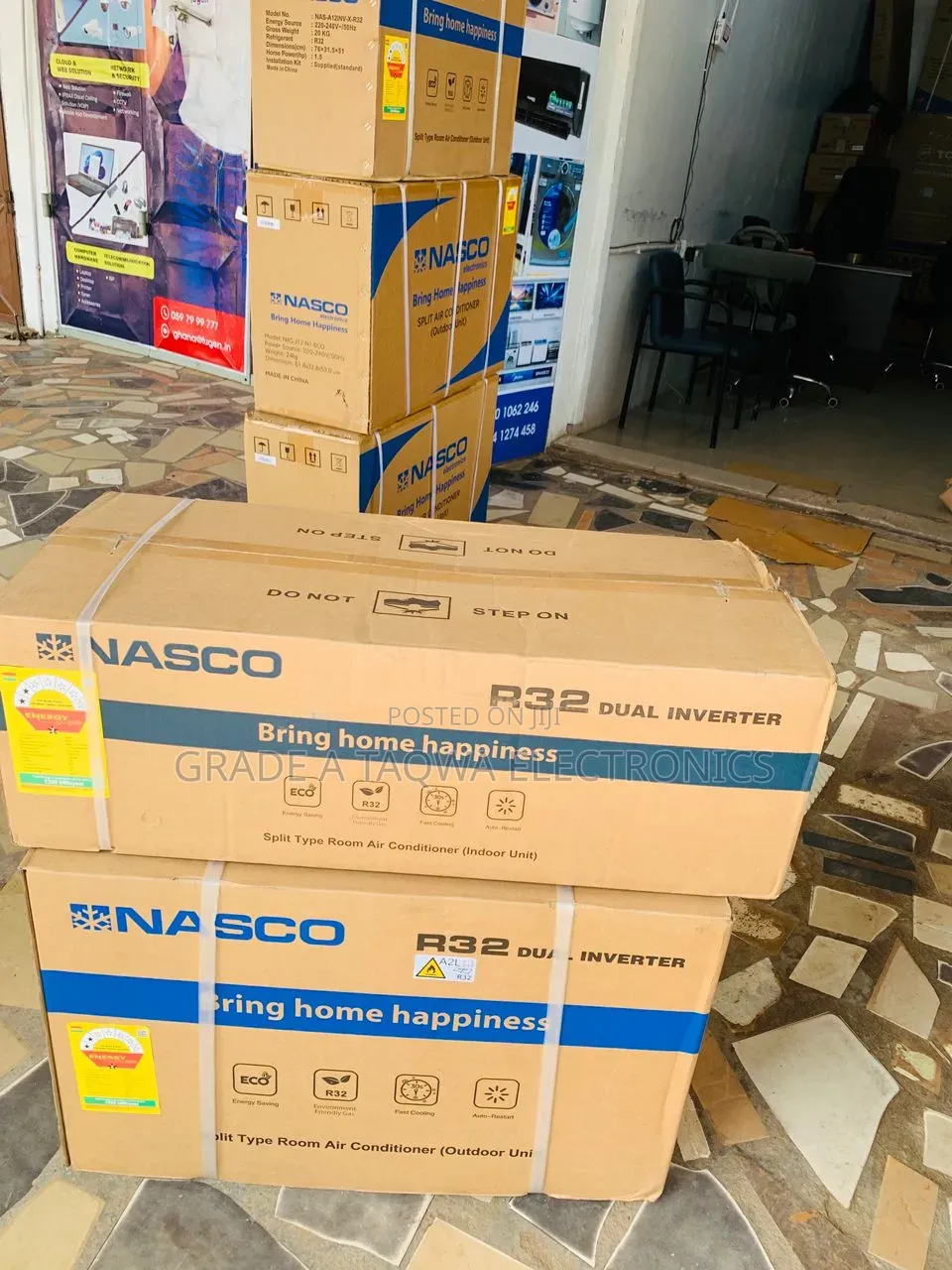 Enjoy the Nasco 1.5hp Inverter Split Type Air Condition