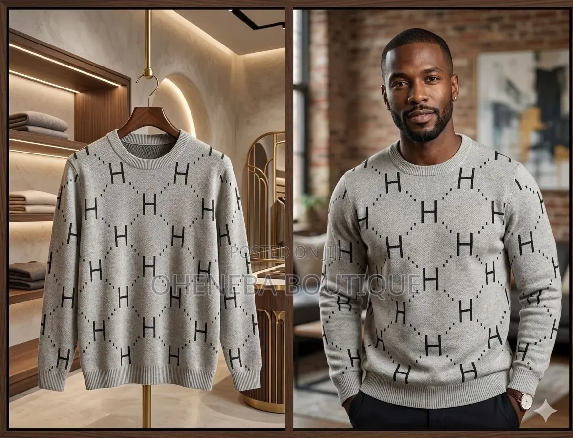 Heavy Design Sweater Available in Stock