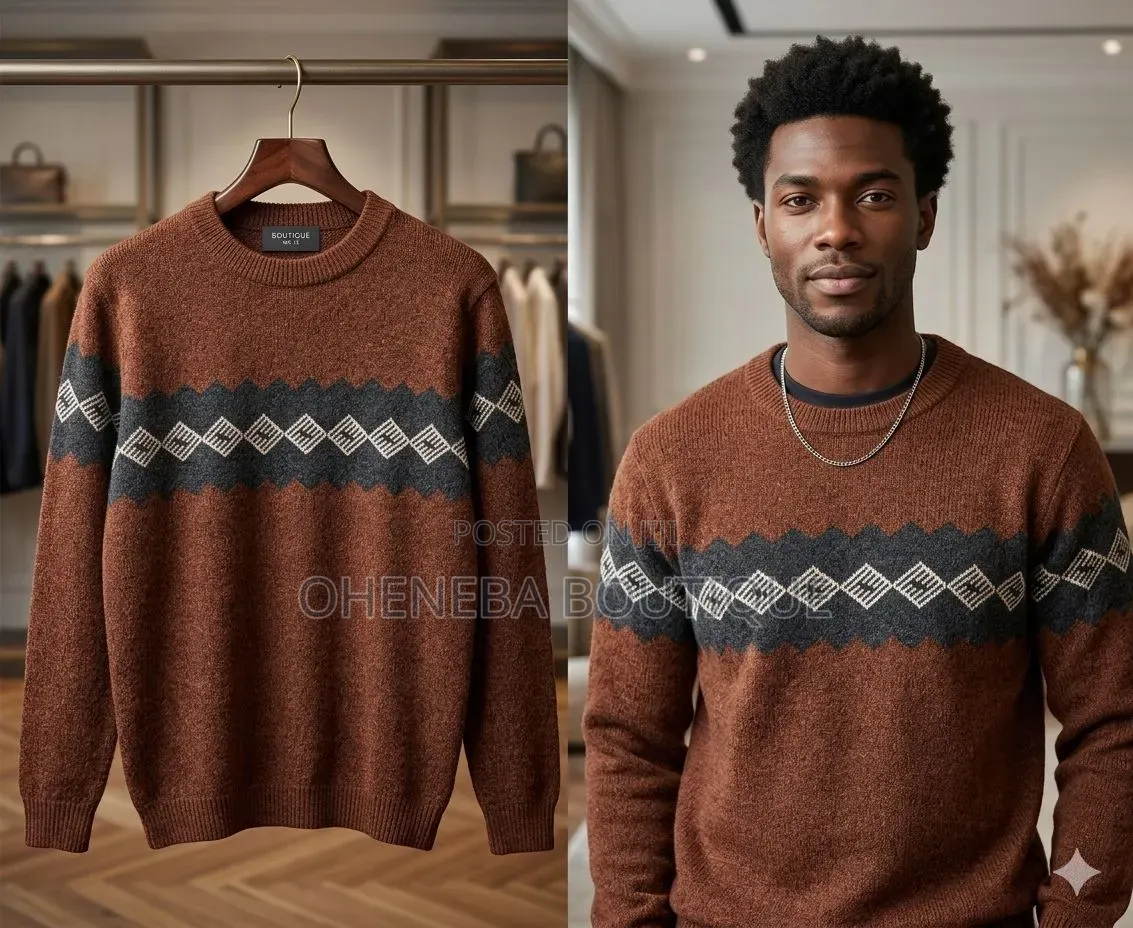 Heavy Design Sweater Available in Stock