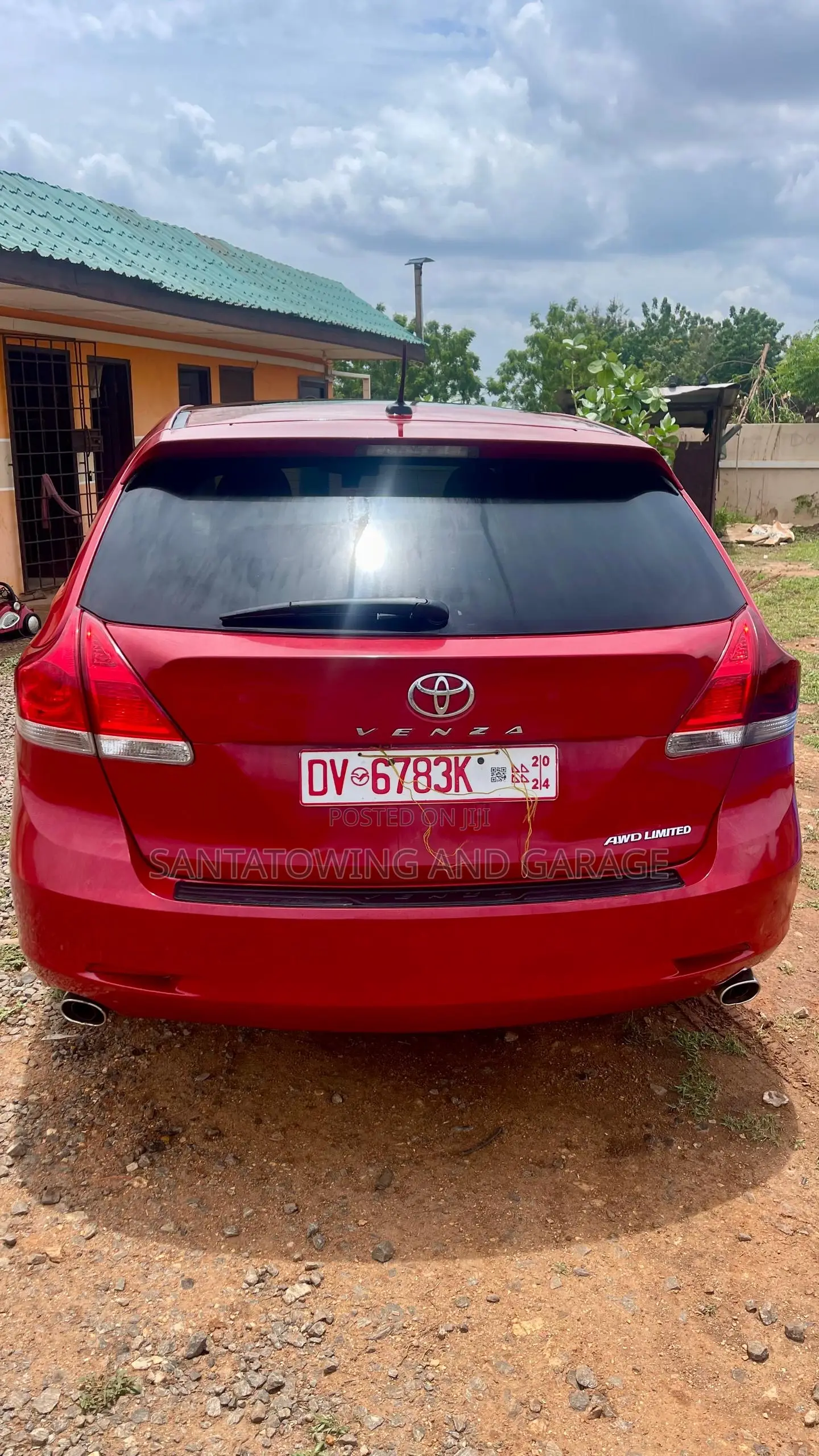 Toyota Venza LE AWD 2013 Red
