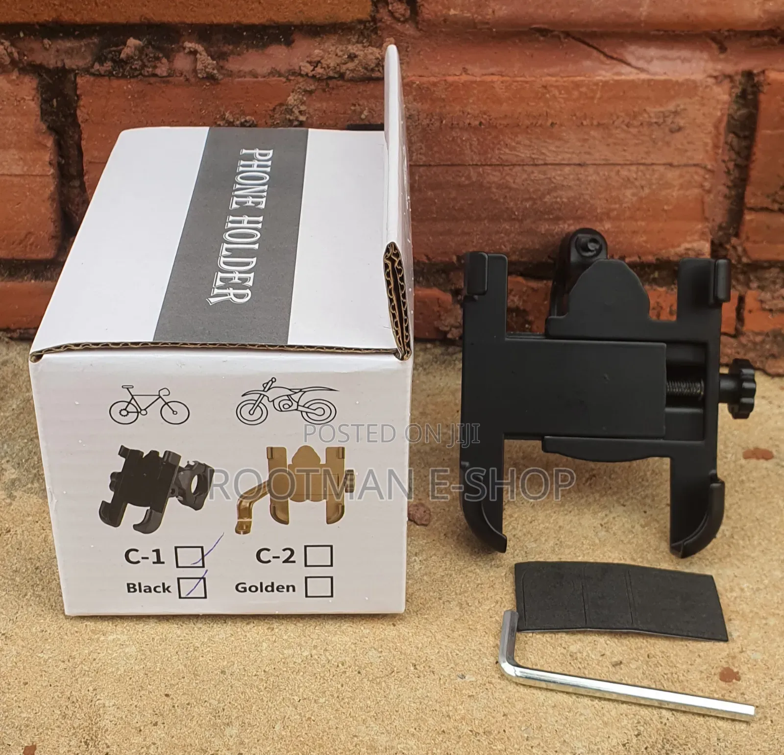 Aluminum Bike Phone Holder Mount Handlebar