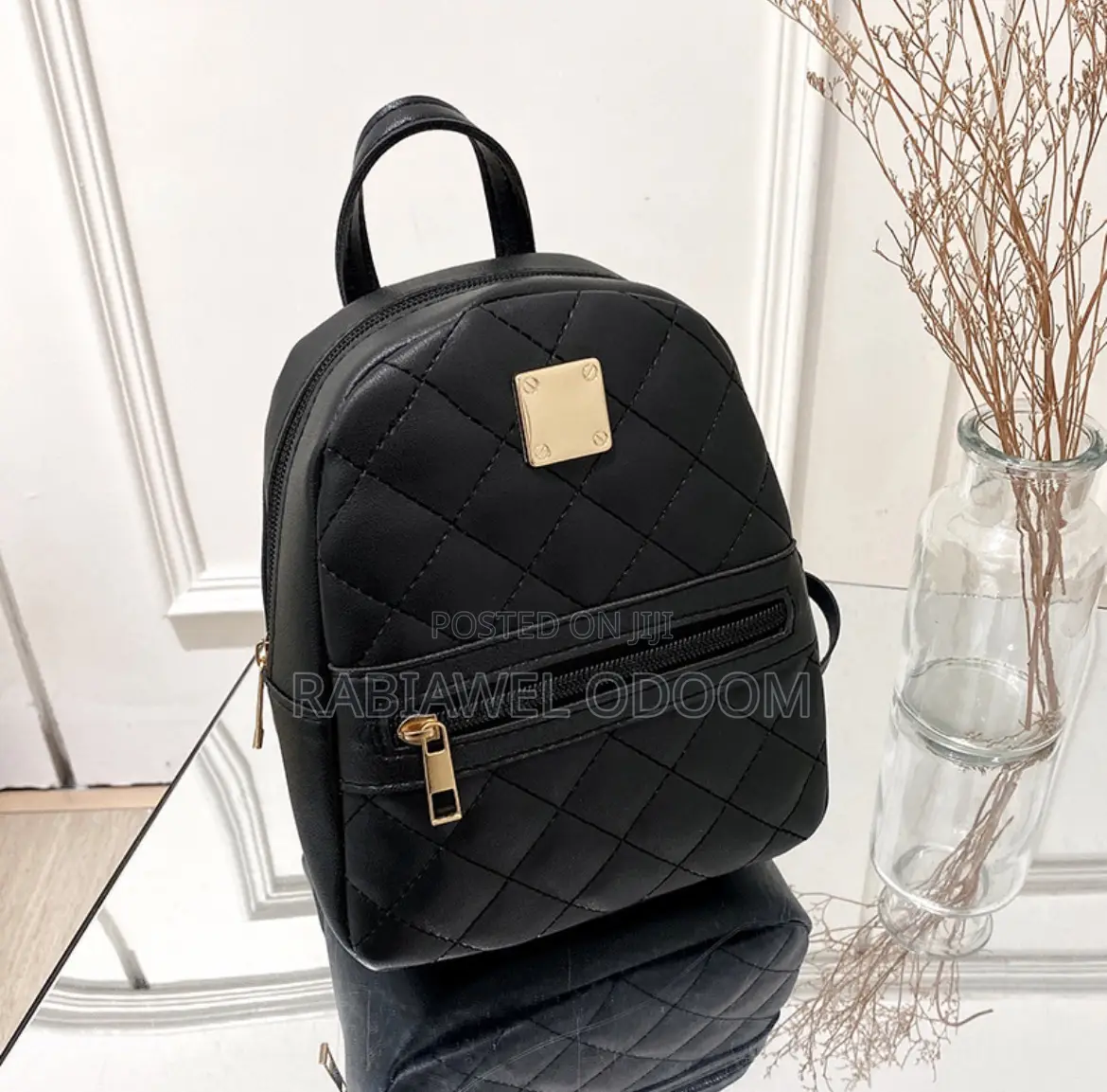 Mini Quilted Backpack With Extra Straps | Brand New