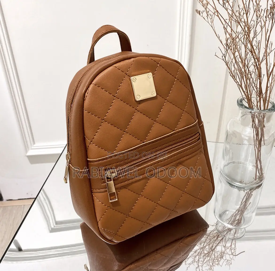 Mini Quilted Backpack With Extra Straps | Brand New