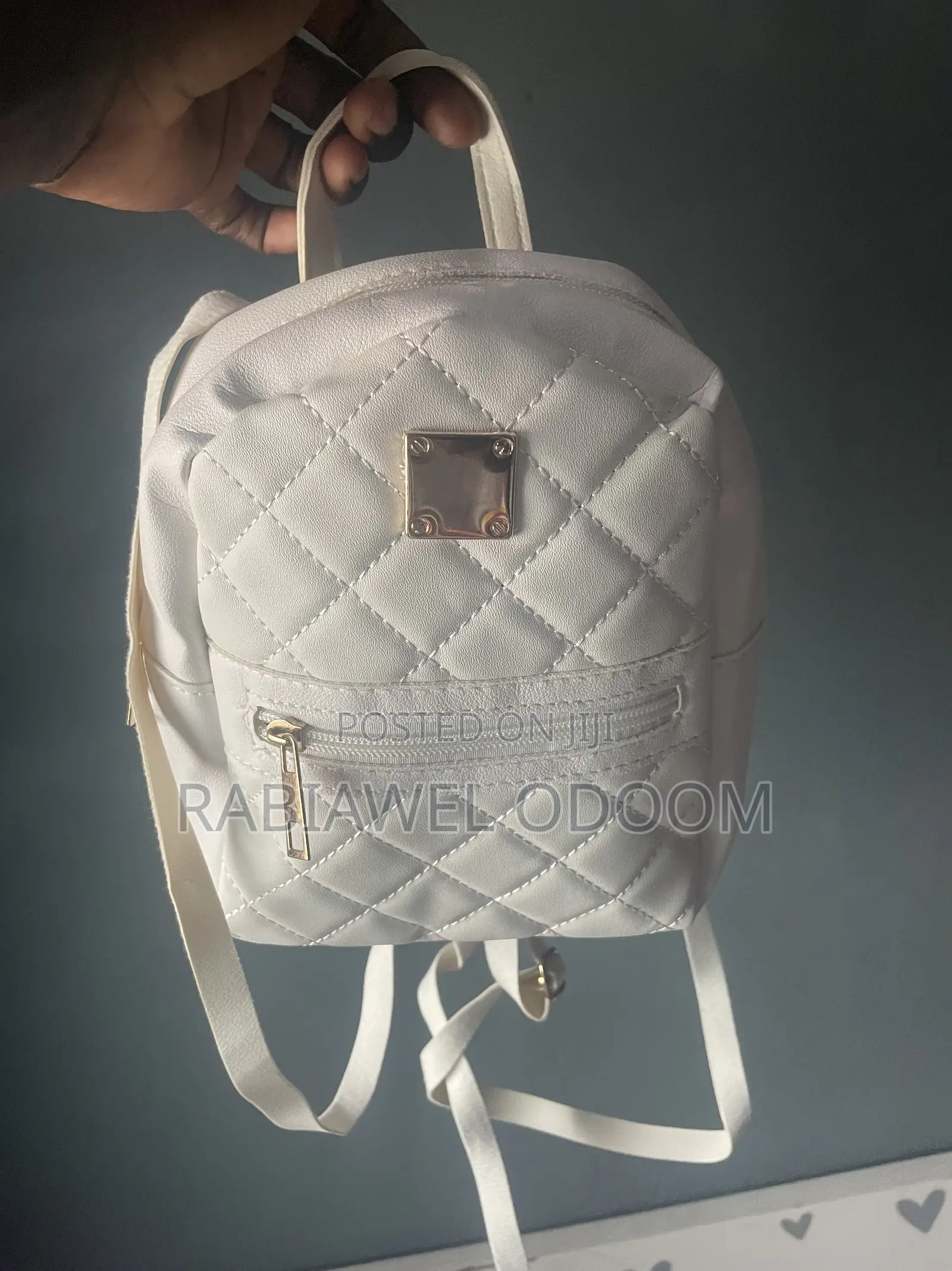 Mini Quilted Backpack With Extra Straps | Brand New