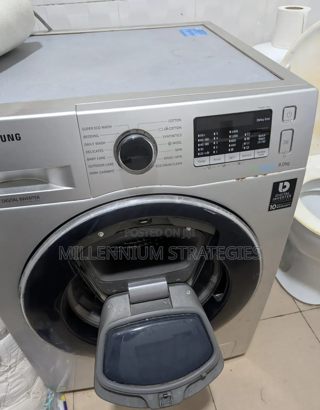 8kg Samsung Add Wash Digital Inventor Washing Machine