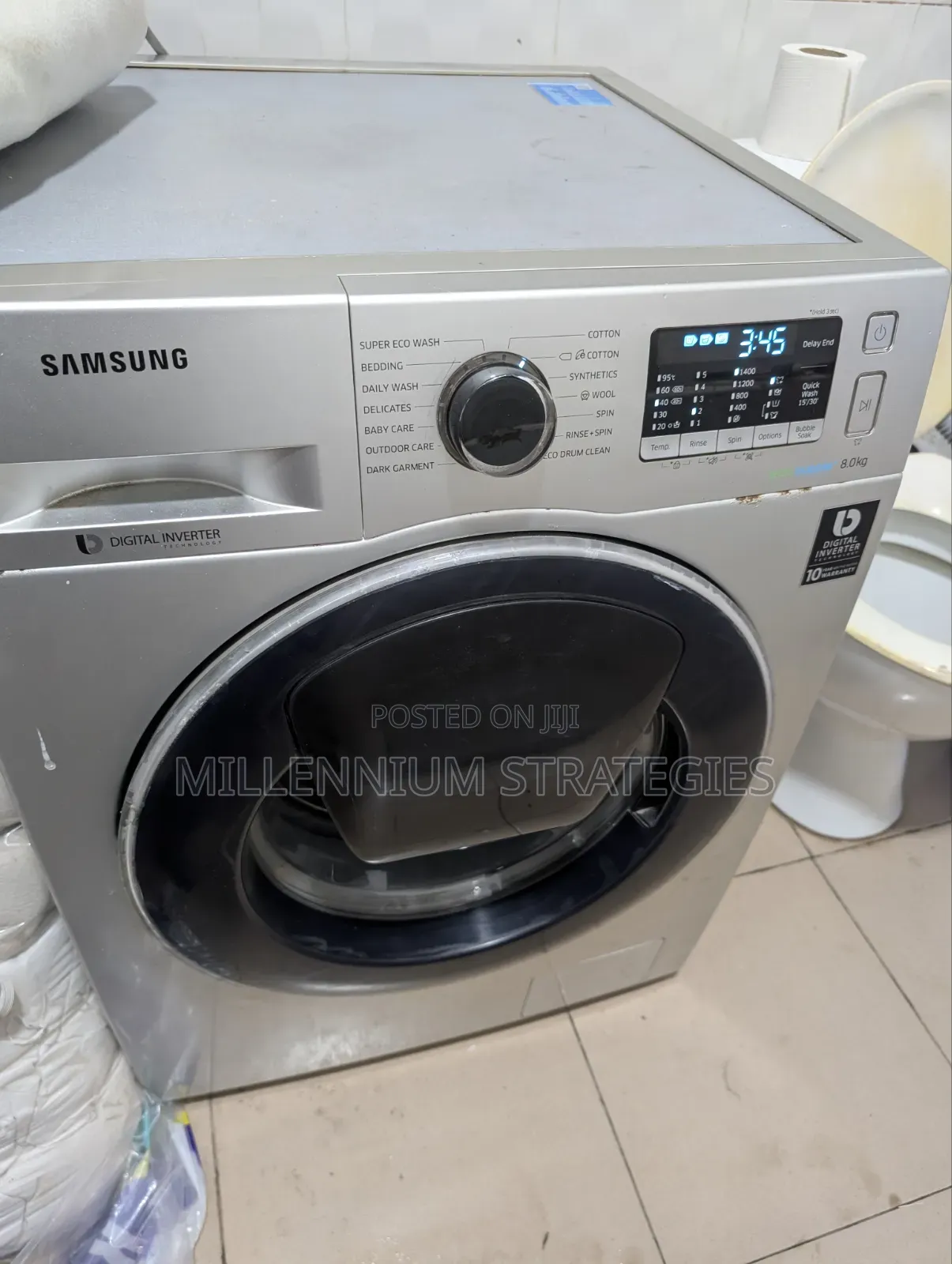 8kg Samsung Add Wash Digital Inventor Washing Machine