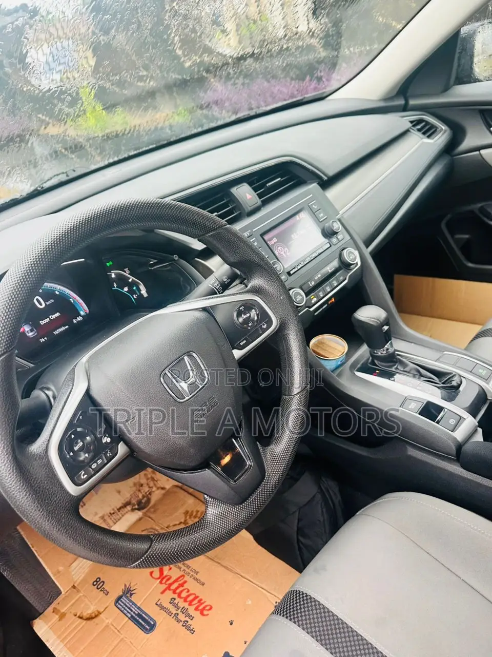 Honda Civic LX Sedan 2019 Black