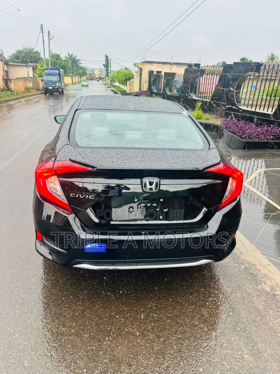 Honda Civic LX Sedan 2019 Black