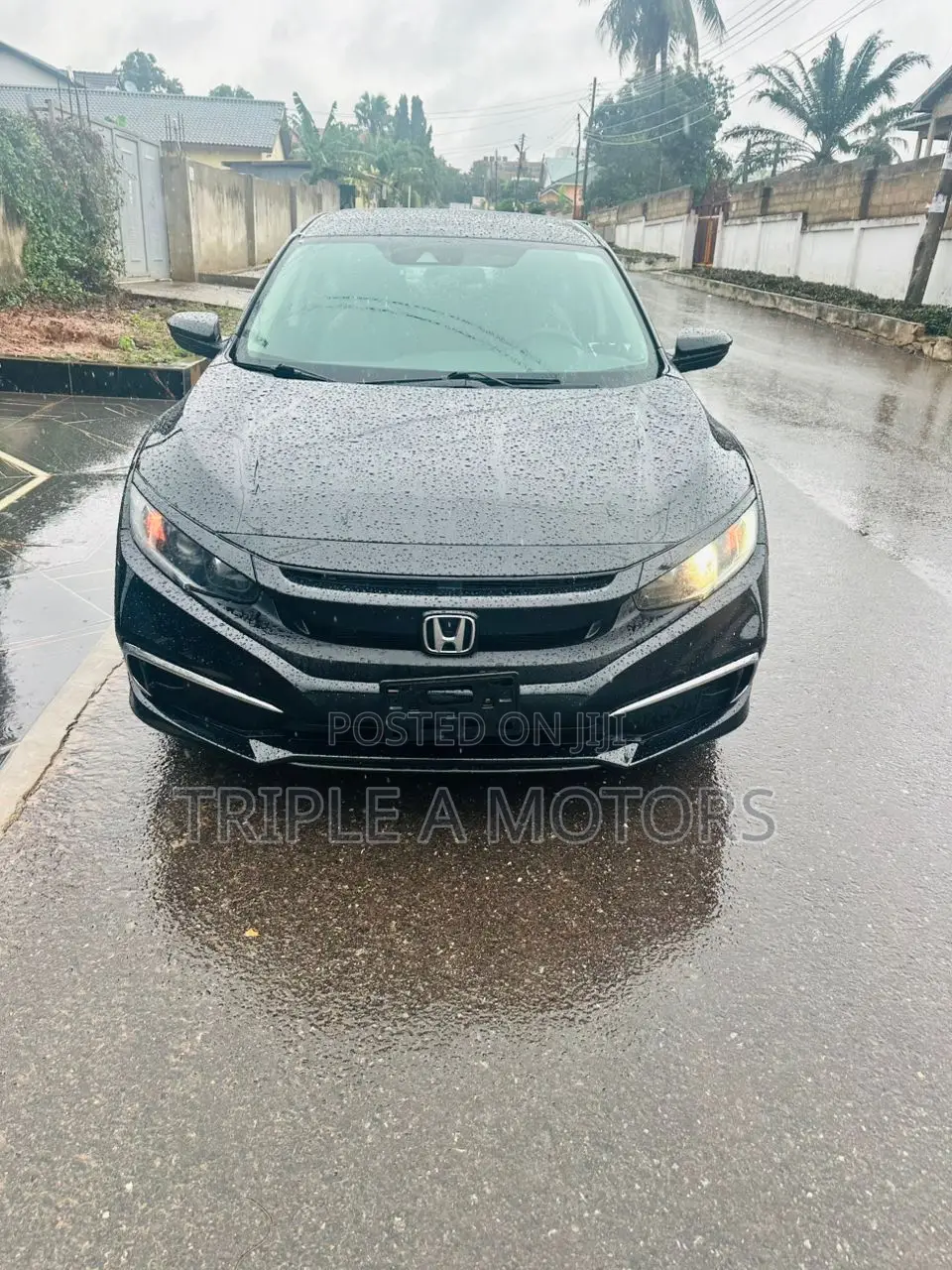 Honda Civic LX Sedan 2019 Black