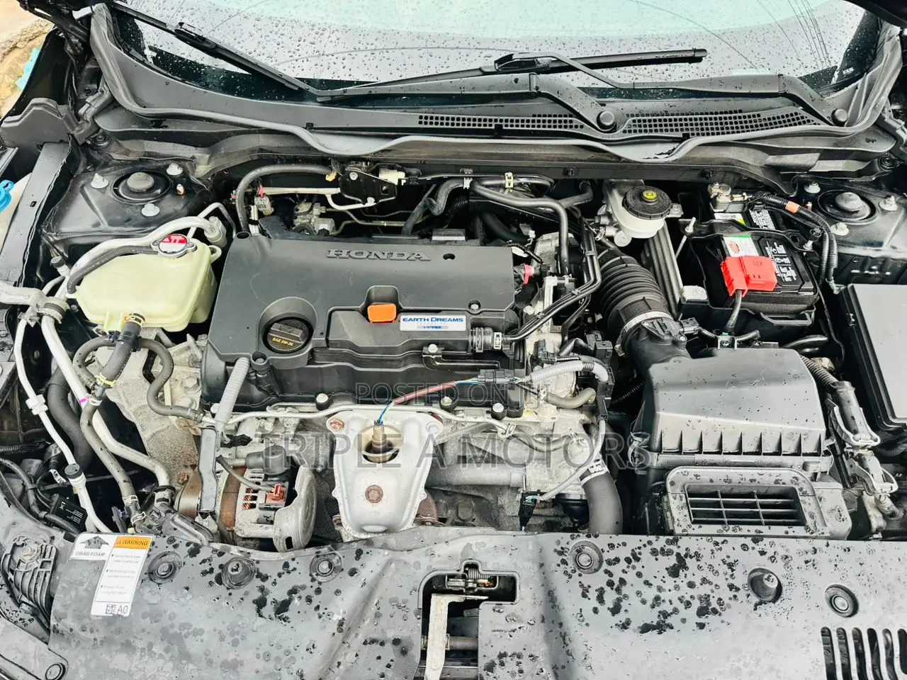 Honda Civic LX Sedan 2019 Black