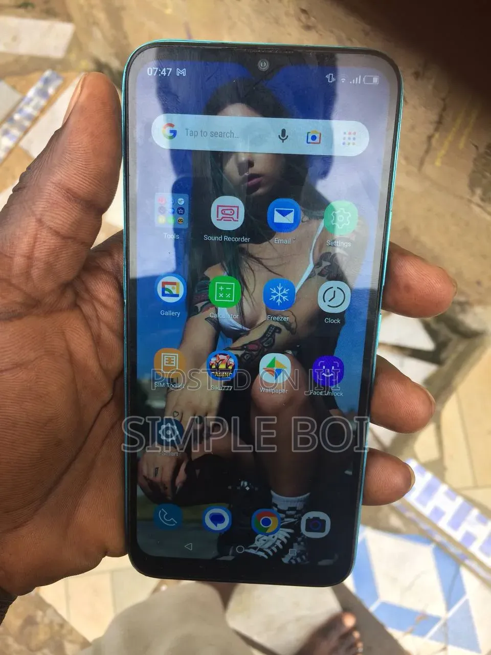 Itel S16 16 GB Blue