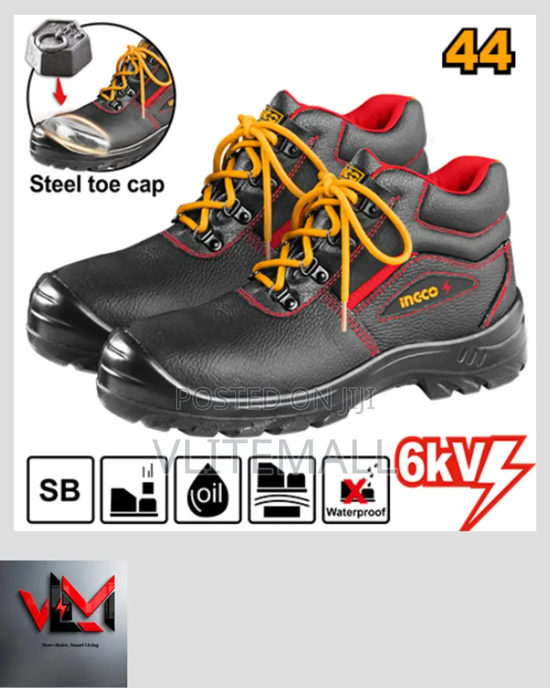 Ingco Insulated Safety Boots Ssh07idsb.44