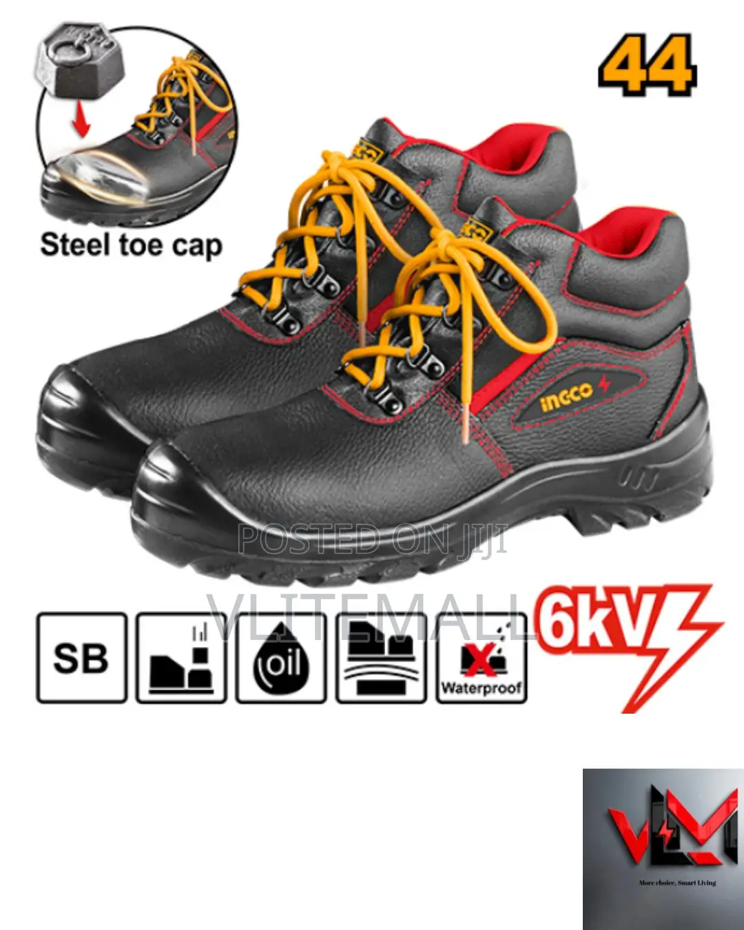Ingco Insulated Safety Boots Ssh07idsb.44
