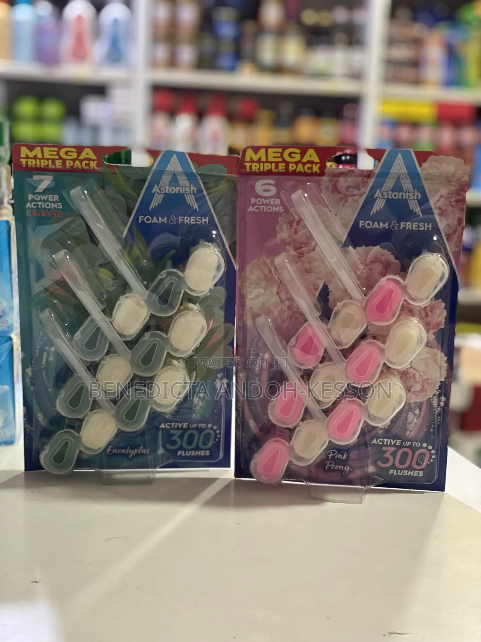 Astonish Foam and Fresh Toilet Blocks Triple Pack