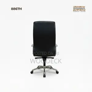 High-back Executive Office Chair With Chrome Base