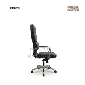 High-back Executive Office Chair With Chrome Base