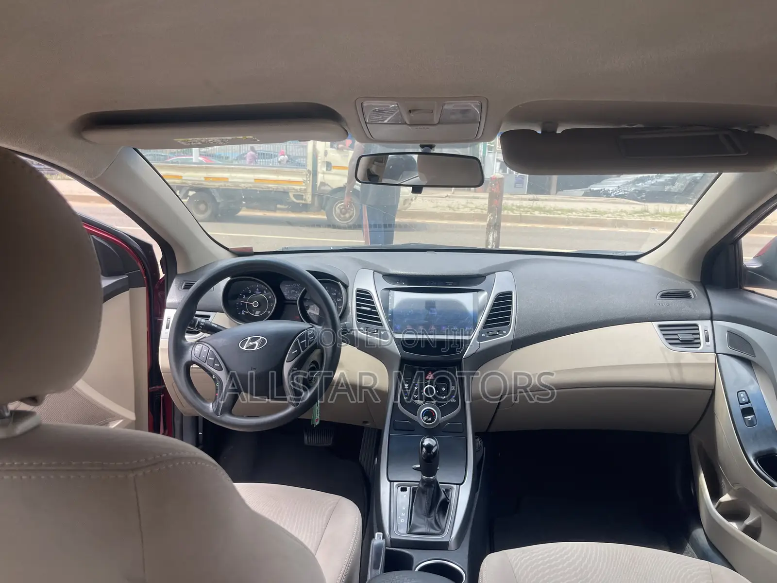 Hyundai Elantra GLS Sedan FWD (1.8L 4cyl 6M) 2013 Red