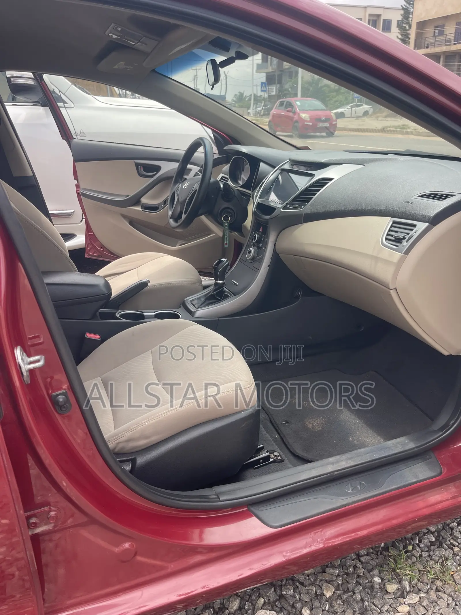 Hyundai Elantra GLS Sedan FWD (1.8L 4cyl 6M) 2013 Red