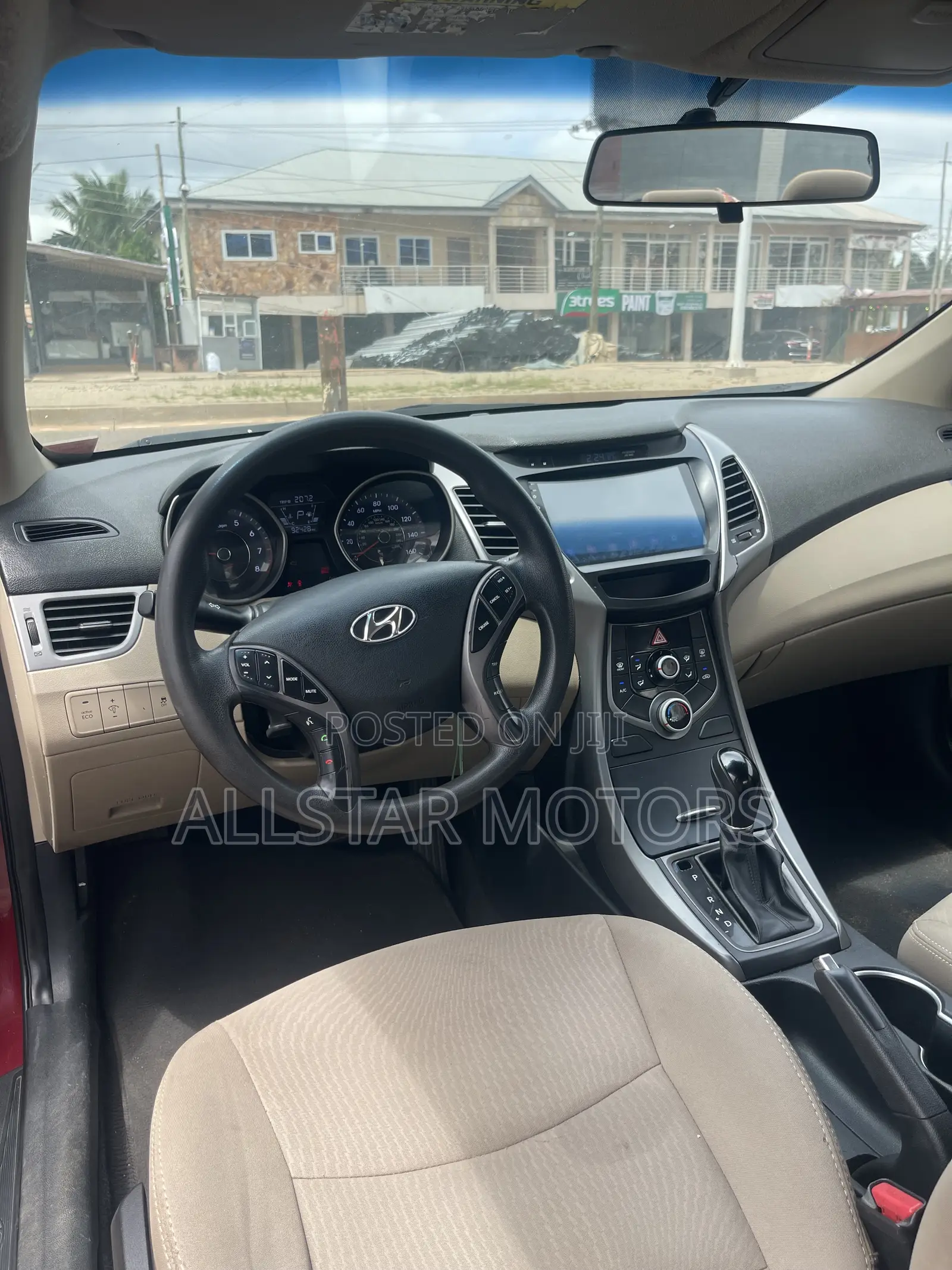 Hyundai Elantra GLS Sedan FWD (1.8L 4cyl 6M) 2013 Red