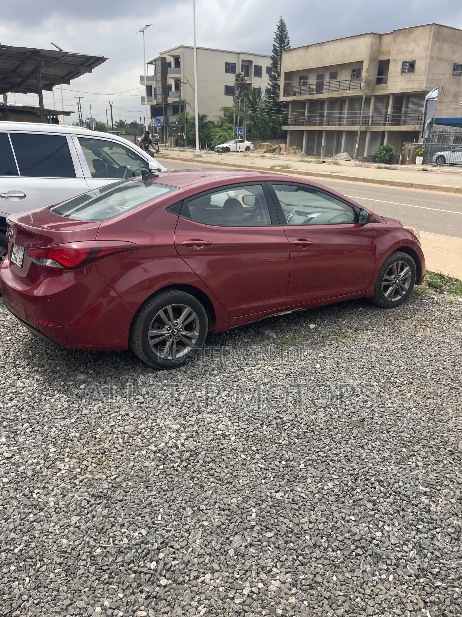 Hyundai Elantra GLS Sedan FWD (1.8L 4cyl 6M) 2013 Red