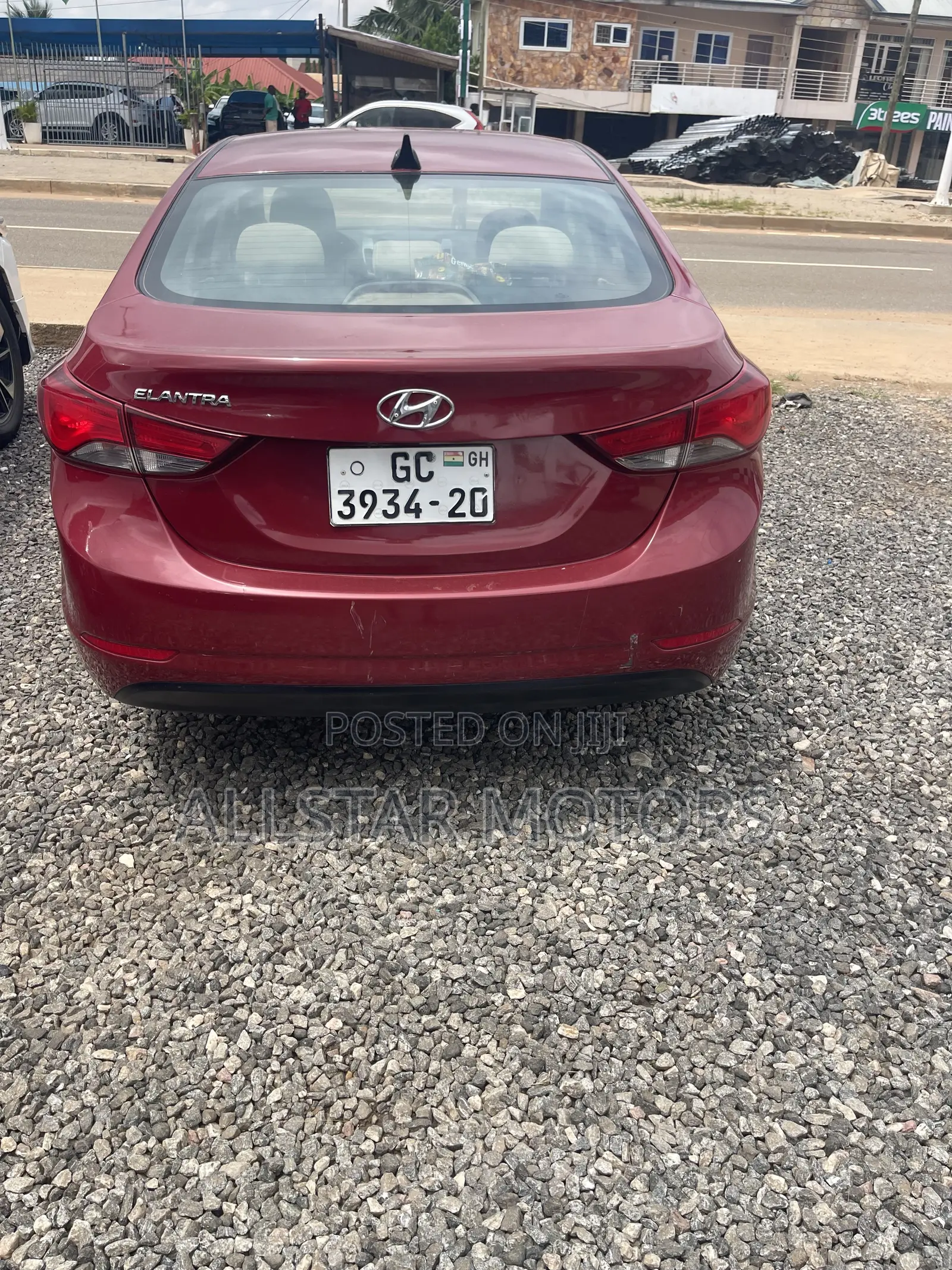 Hyundai Elantra GLS Sedan FWD (1.8L 4cyl 6M) 2013 Red