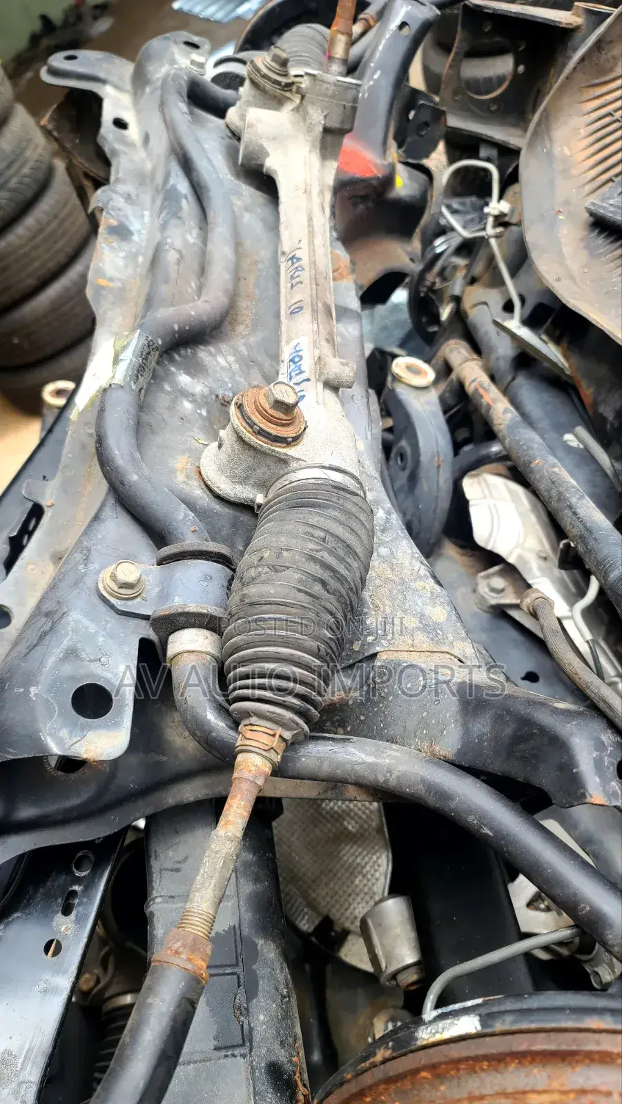 2008 Yaris Front Beam,Stabilizer Bar N Steer Rack