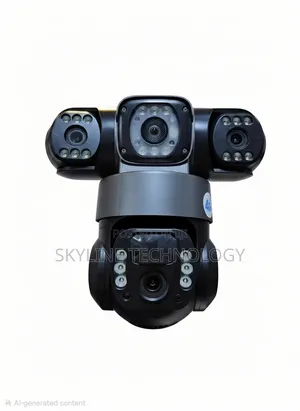 3 Lens 4g High Quality Security Camera (Solar Powered)