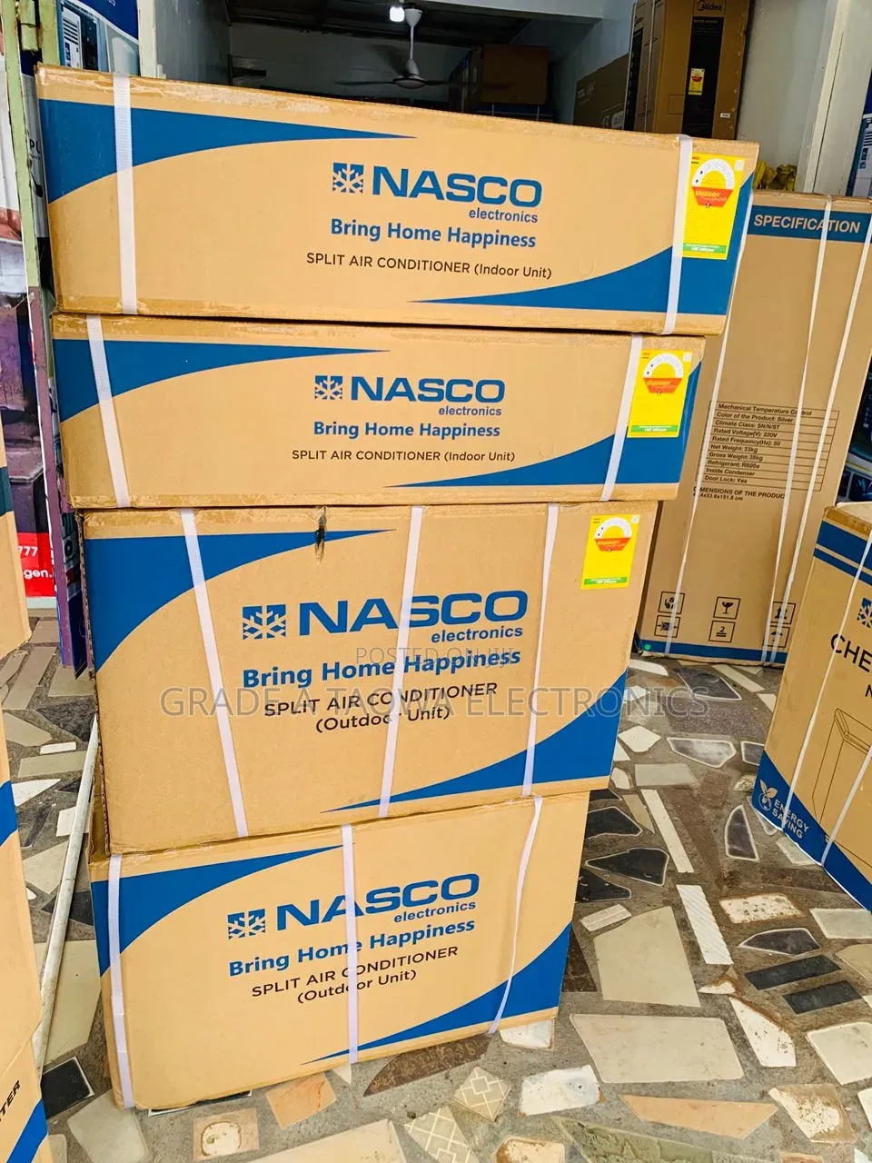 Low Noise Nasco 1.5hp Split Air Conditioner