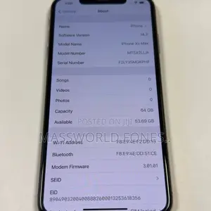Apple iPhone XS Max 64 GB Black