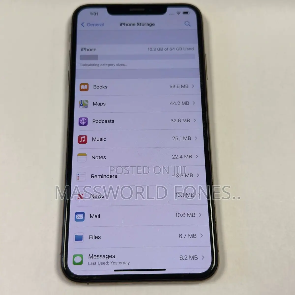 Apple iPhone XS Max 64 GB Black