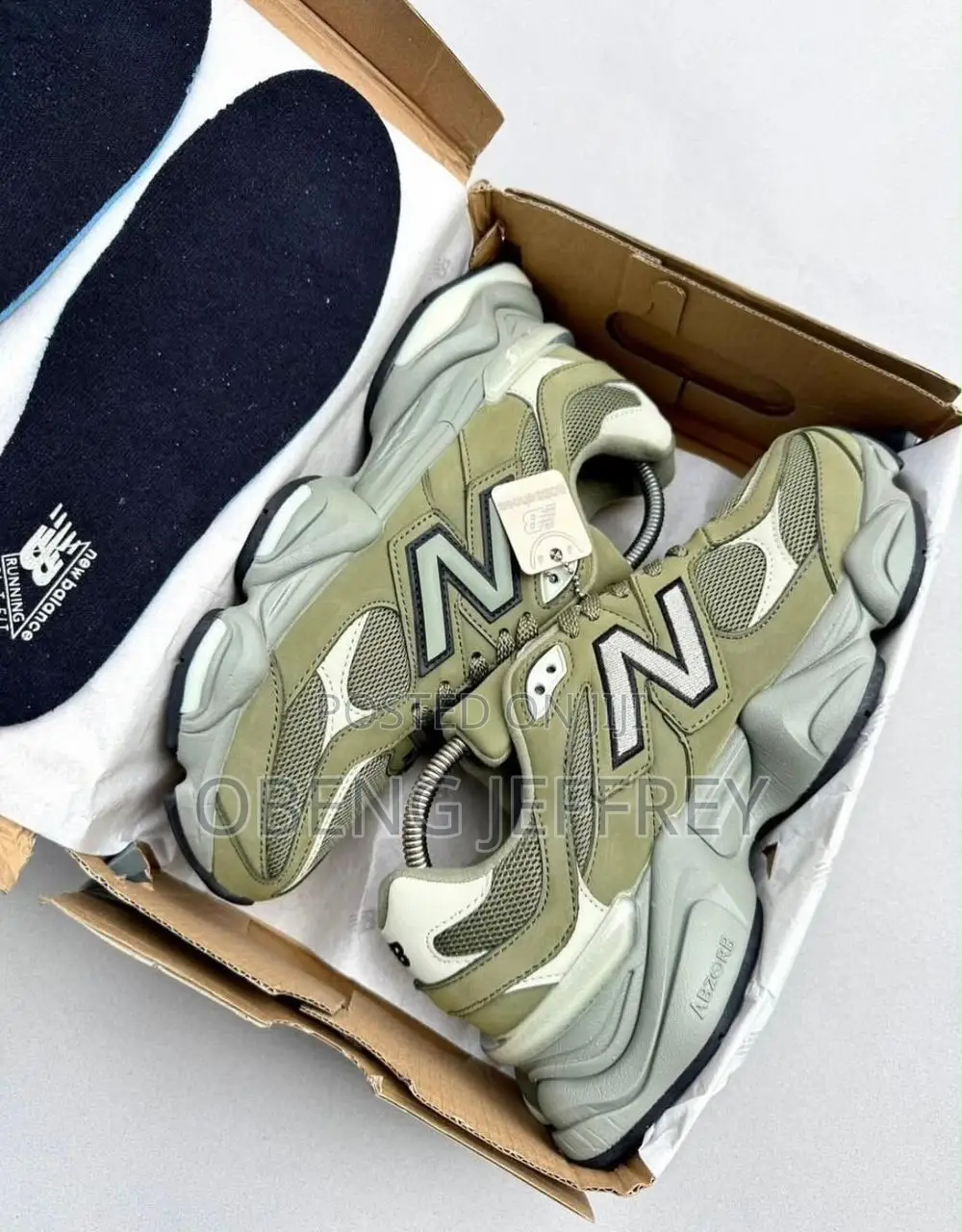 Original New Balance 9060 Dark Olivine