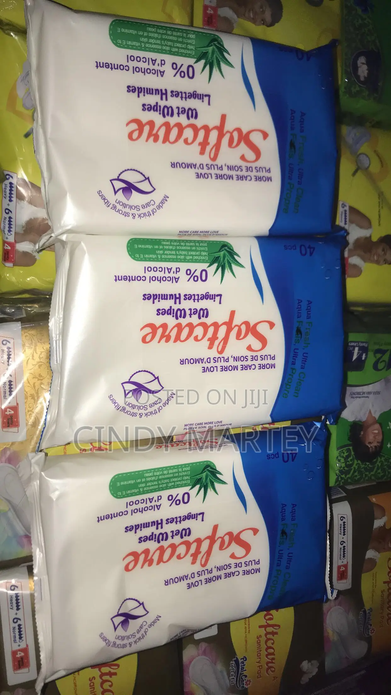 Baby Wipes and Pampers