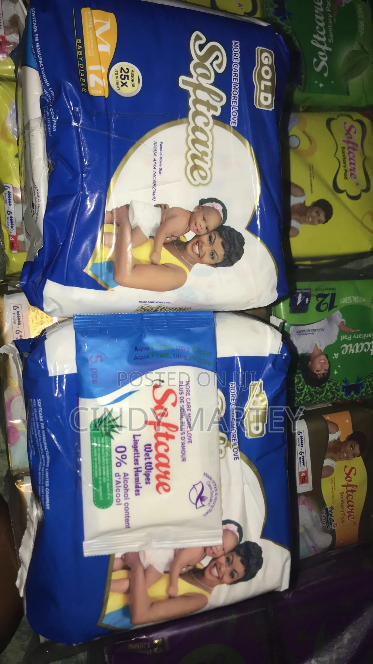 Baby Wipes and Pampers