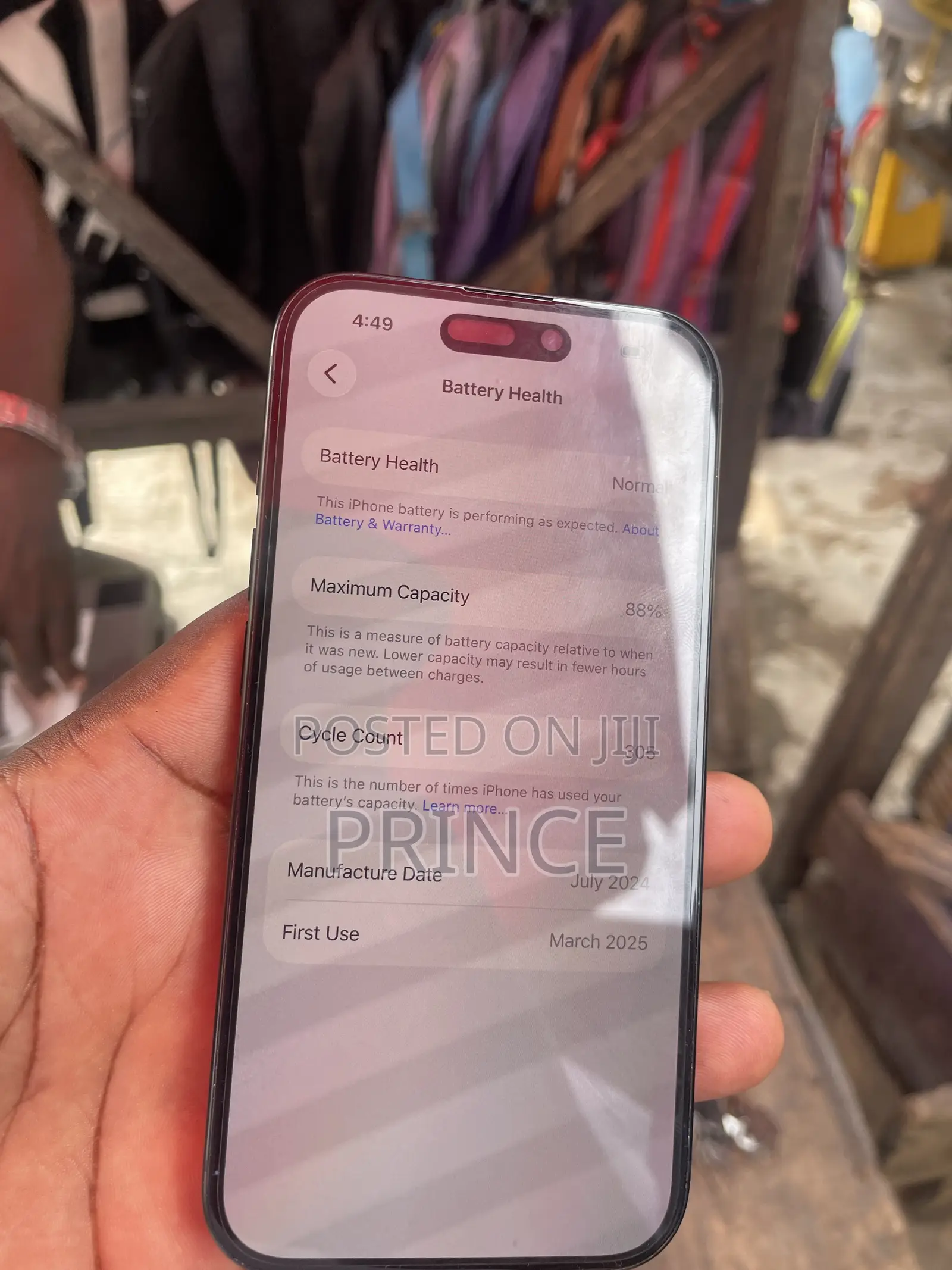 Apple iPhone 15 128 GB Black