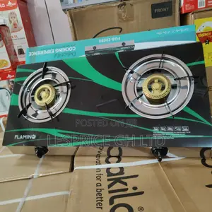 Promo Promo on Our New 2 Burner Glass Top Flamino Gas Stove