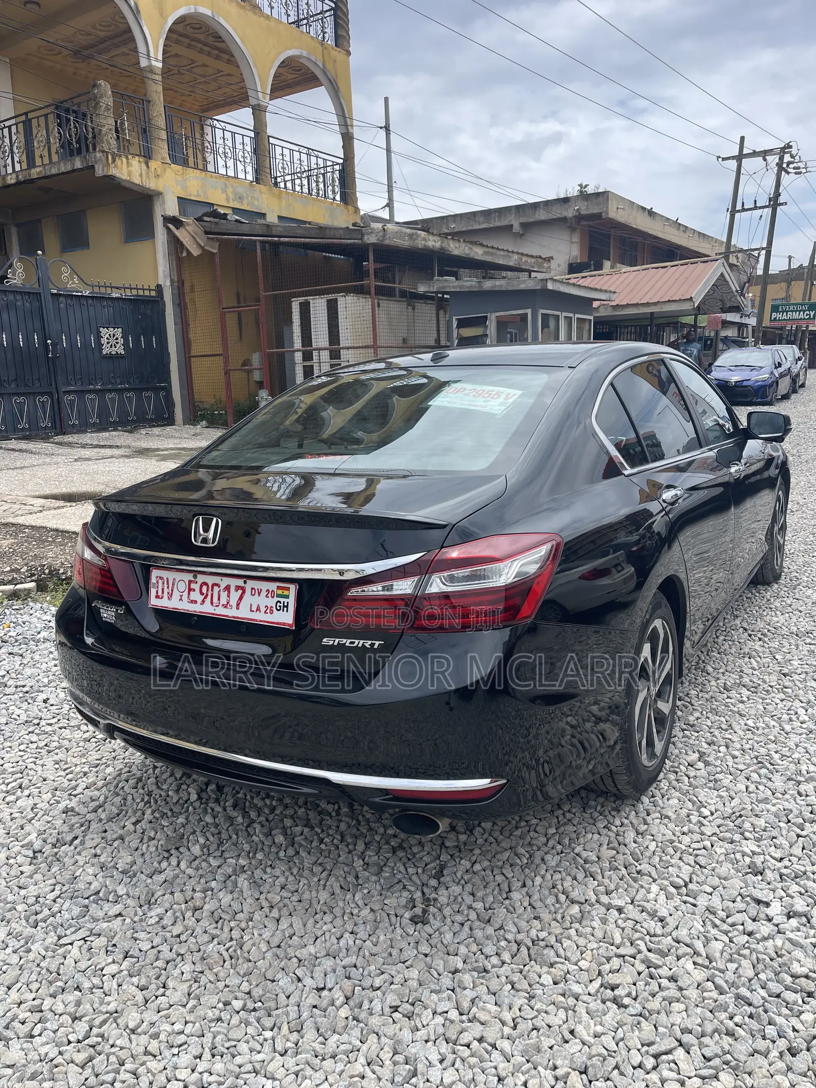 Honda Accord Sport SE 4dr Sedan FWD (2.4L 4cyl 2A) 2017 Black