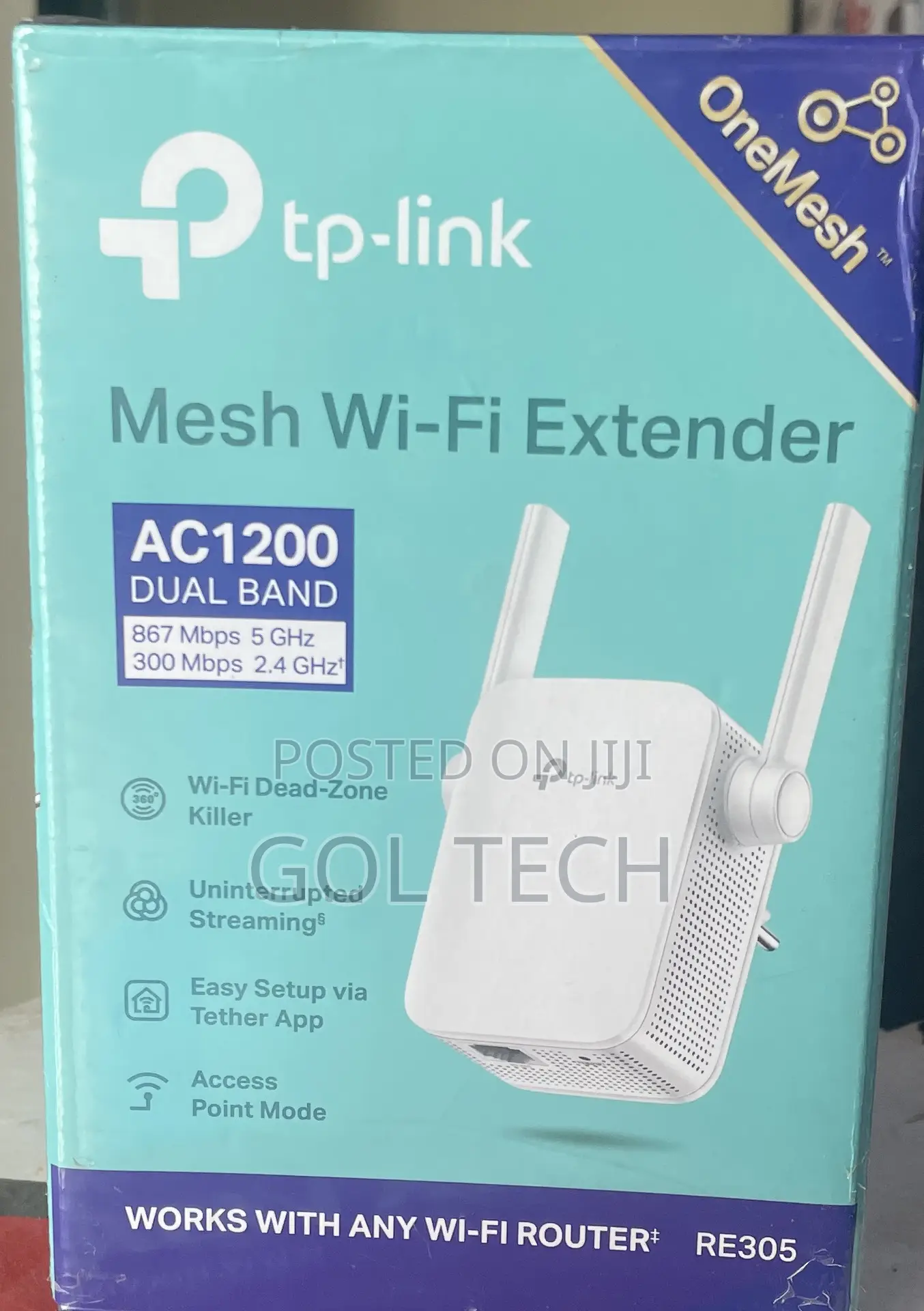Tp-Link Mesh Wi Fi Extender Ac1200