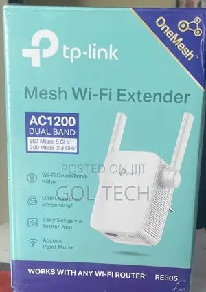 Tp-Link Mesh Wi Fi Extender Ac1200